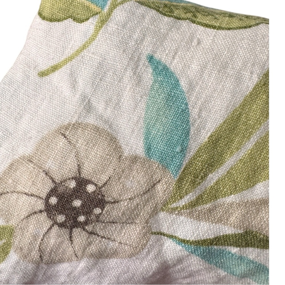 Hot Cotton Vintage Floral Beachy Linen Spring Skirt - Picture 8 of 8